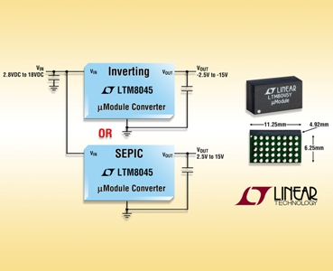 Converter delivers up to 700mA with four passive components
