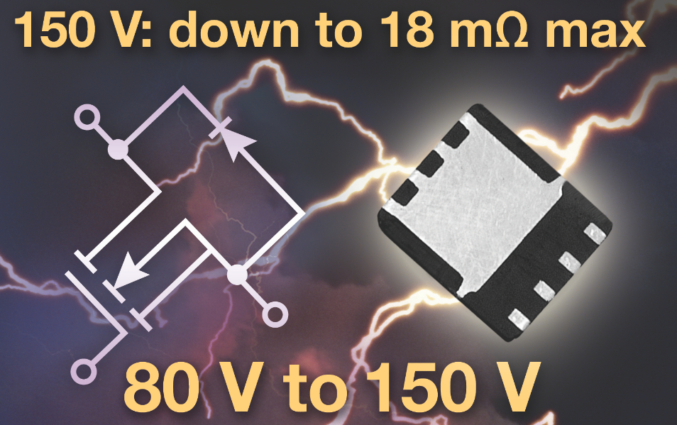 ThunderFET N-channel power MOSFET offers on-resistance as low as 18 m?