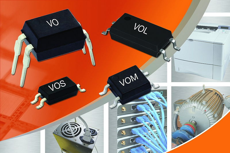 Rutronik offers compact low input current optocouplers from Vishay