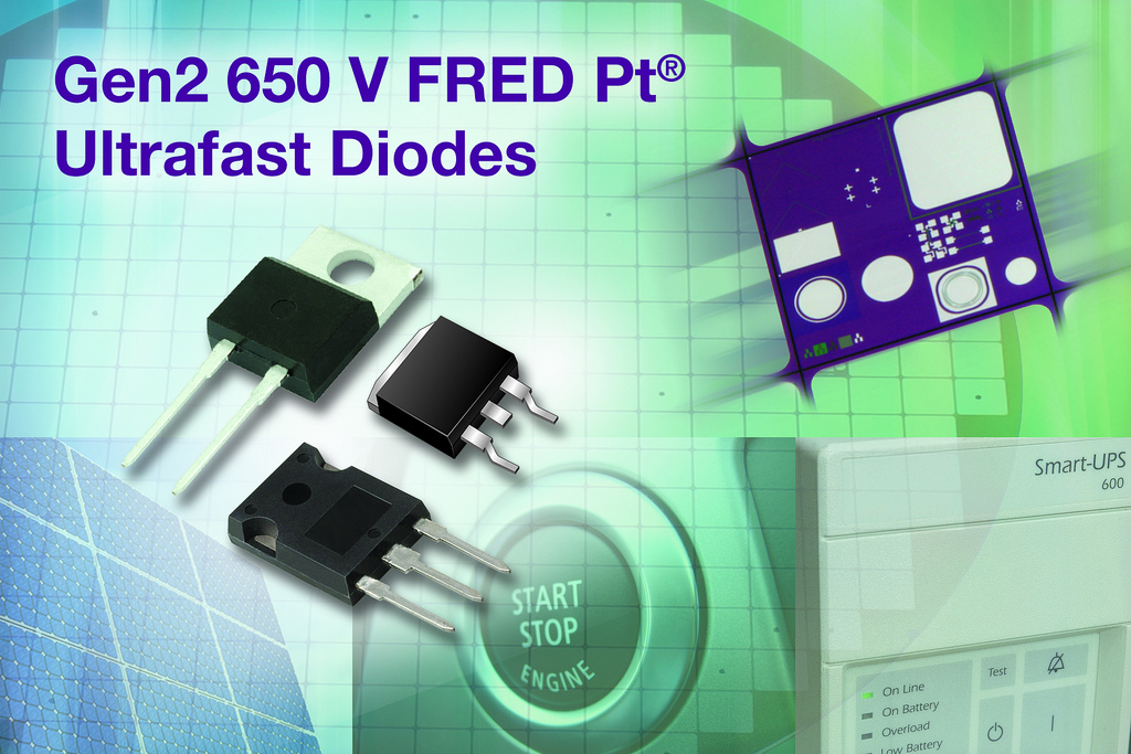 Gen2 650-V ultrafast diodes reduce switching losses