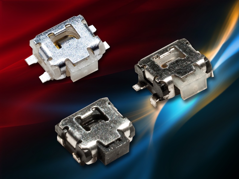 C&K's microminiature side-actuated switch increases operating life