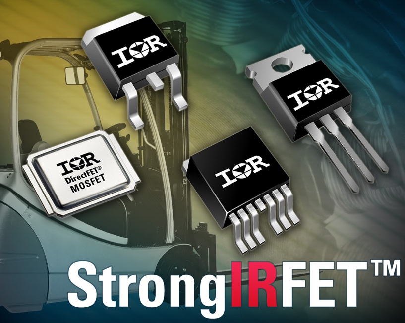 RS Components now offers StrongIRFET power MOSFETs for industrial applications
