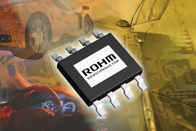 Compact highly efficient power supplies from Rohm address automotive apps