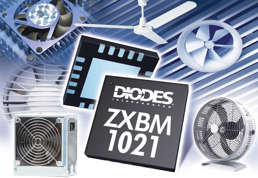 Motor pre-driver from Diodes Incorporated simplifies speed control