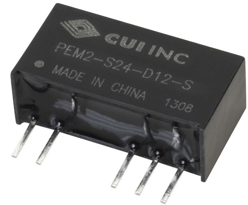 CUI high-isolation DC/DC converters have 105C operating temp for challenging apps