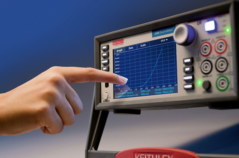 Keithley introduces industry-leading advanced source measure unit instrument with an interactive touchscreen display