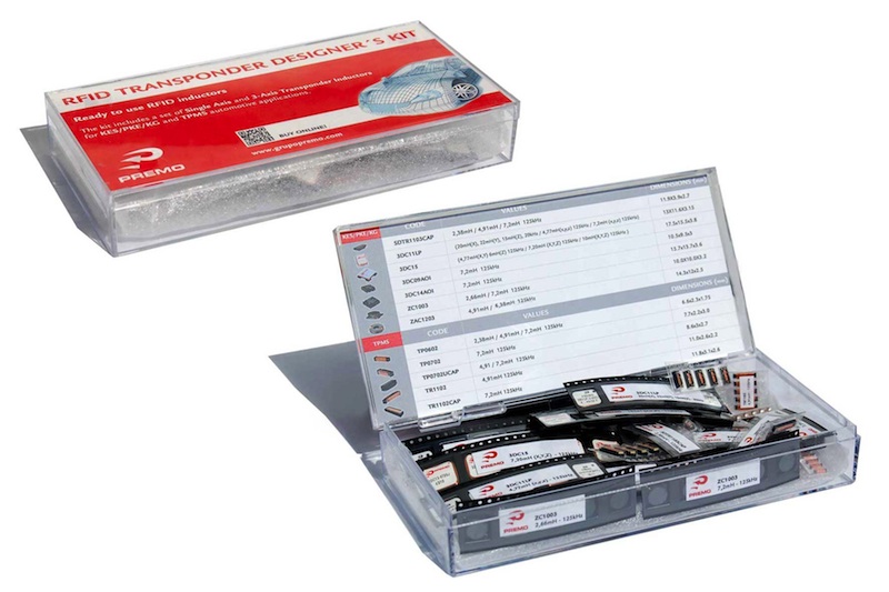 PREMO offers RFID transponder designer kit for automotive electronics