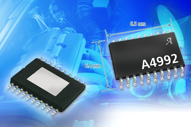 Microstepping motor driver IC from Allegro offers built-in translator for easy operation