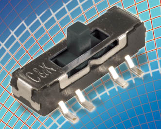 C&K Expands JS Series with Surface-Mount Miniature Slide Switch