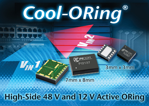 Picors New Cool-ORing 48V and 12V High-Side Active ORing Solutions