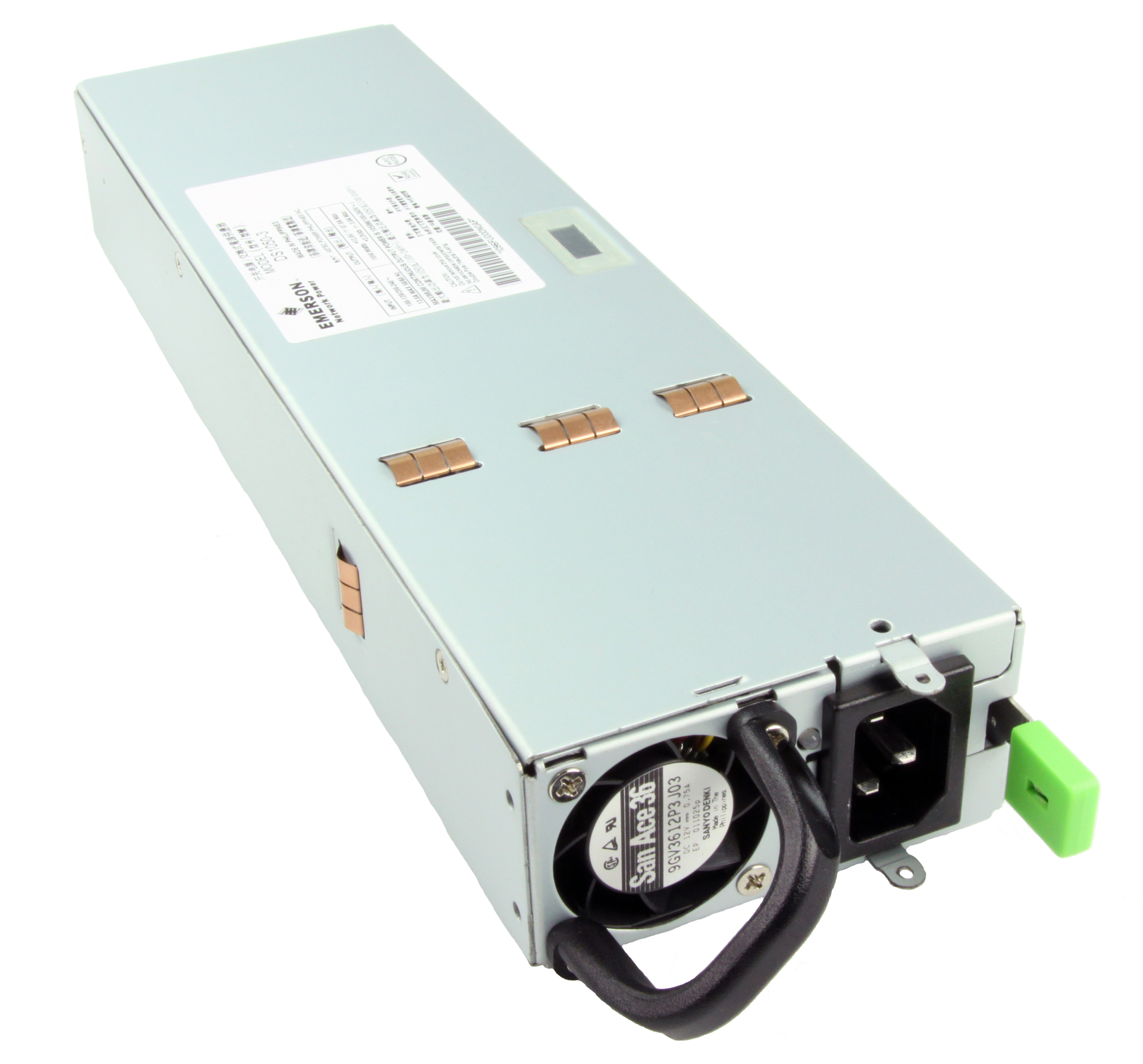 Emerson Network Power Adds DS1050-3 1050 Watt Model to Line of Gold Standard Efficiency Bulk Front End AC-DC Power Supplies