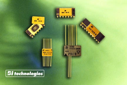 TT electronics BI Technologies Offers Ultra-Precision High-Reliability Custom Resistor Networks for Military/Aerospace Applications