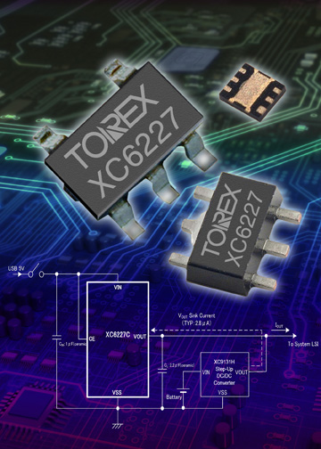 Torexs New 700mA LDO with Reverse Current Protection