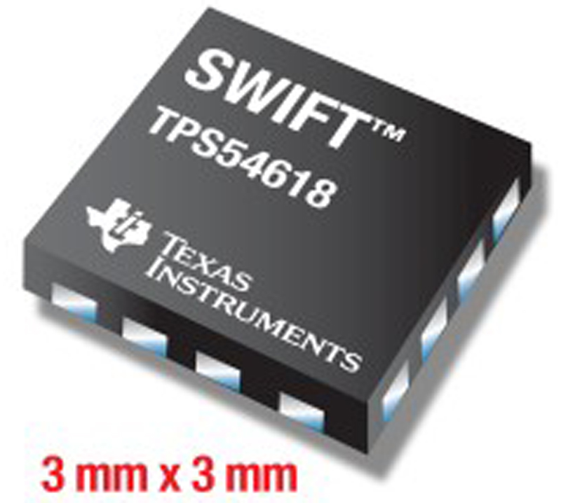 TI Introduces Smallest, Highest Efficiency-Step-Down SWIFT DC/DC Converter