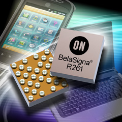 ON Semiconductor Unveils BelaSigna R261 High Performance Voice Capture System-on-Chip