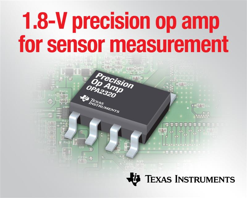 TI's New Low-Voltage Precision Op-amps for Sensor Measurement