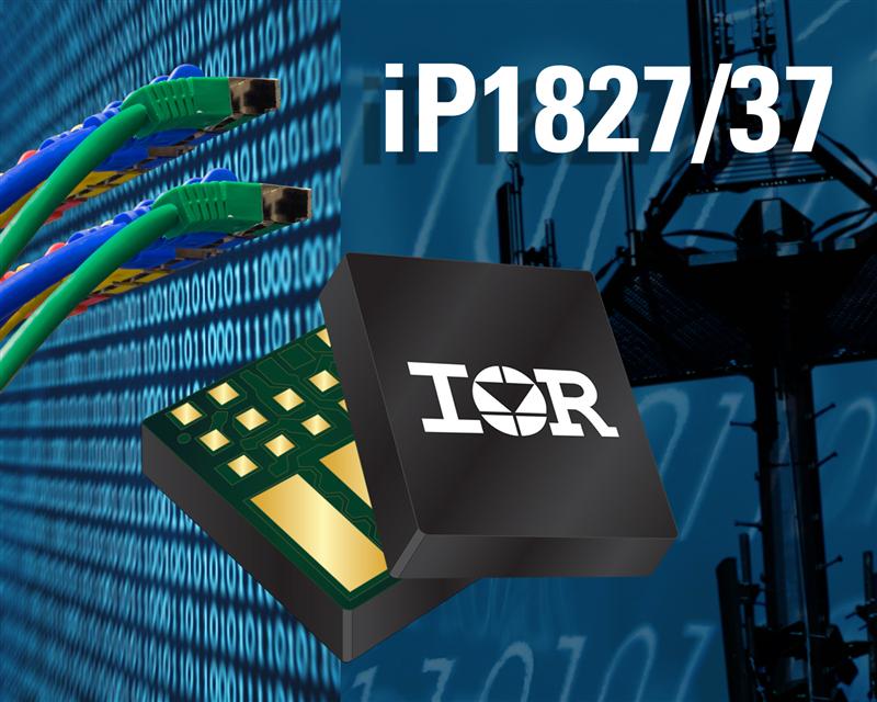 IR Introduces iP1837 and iP1827 Compact and Flexible Single Input Voltage DC-DC Regulators for High Current Applications Requiring High Efficiency and Density