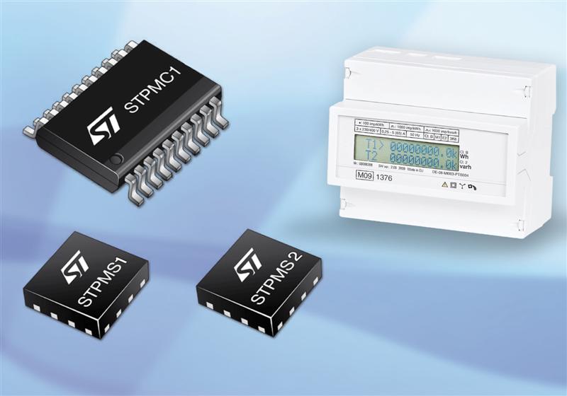 STMicroelectronics Unveils Solution for Modular Smart Meters