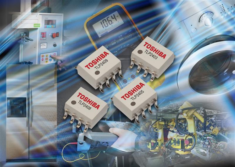 Toshiba Expands Family of SO8 Photocouplers for Industrial, Home Appliance and Test & Measurement Designs