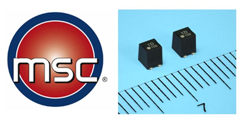 MSC Stocks Ultra-Compact Optical-Coupled MOSFET: 30pA Leakage Current & 0.75pF Output Capacitance