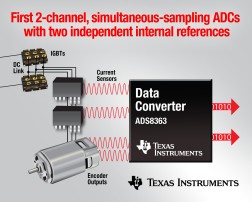 TI Simplifies Design with the first 2-Channel, Simultaneous-Sampling ADCs