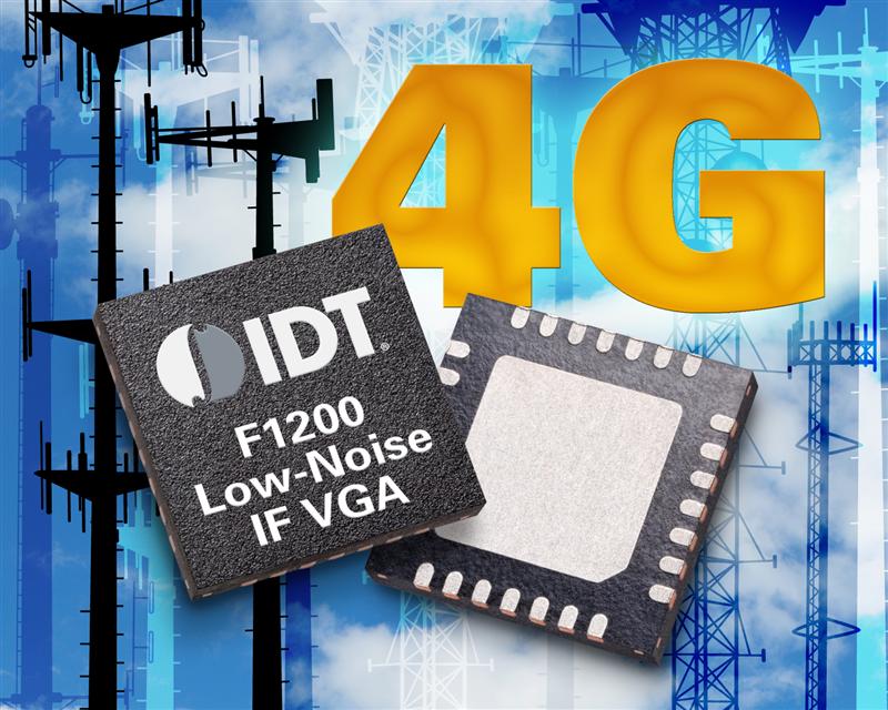 IDT Expands Wireless Infrastructure Portfolio With First In Family of RF Signal Path Solutions