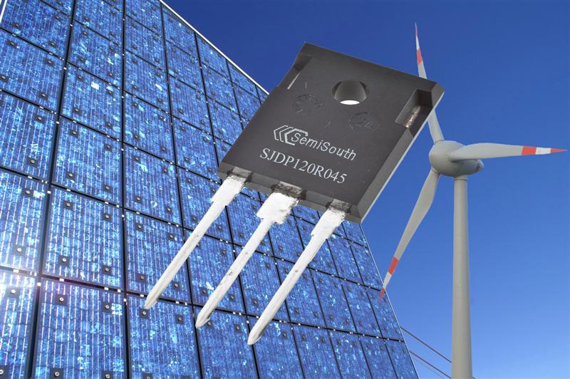 At 1200 V and 45 milliohms, SemiSouth introduces the industrys lowest resistance SiC power transistor for efficient power management