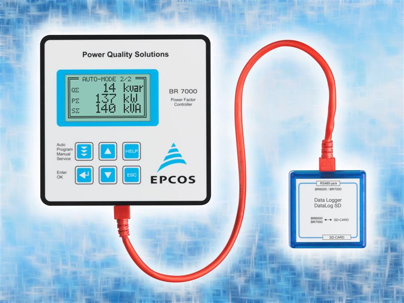 Power factor correction: Data loggers with long recording times from TDK-EPC Corporation