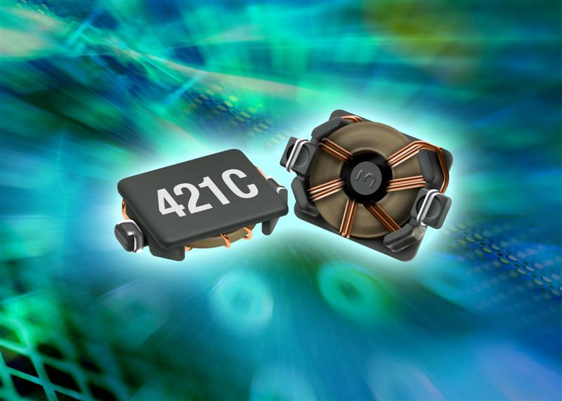 Toroidal surface mount power inductor aimed at compact consumer electronics devices