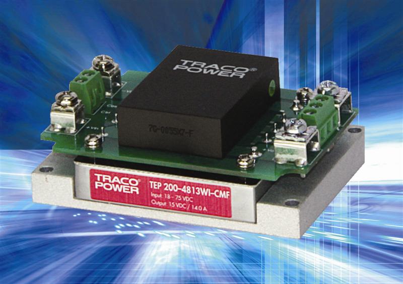 High Power Density DC/DC Converter Modules From Powersolve Provide Over 200W