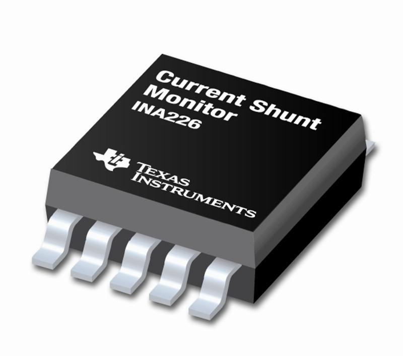 TI introduces industrys most accurate current shunt monitor