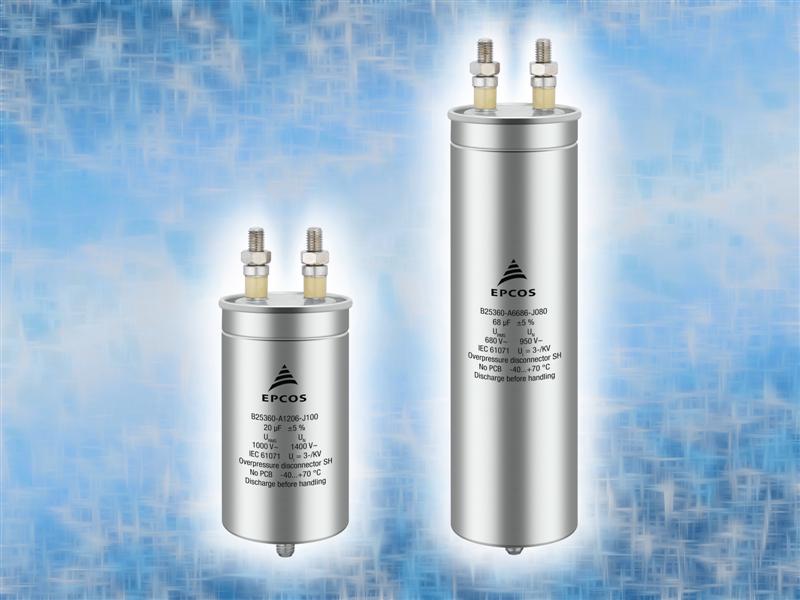 TDK-EPC Corporation's Film capacitors: High dielectric strength for wind power plants