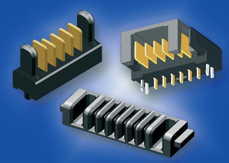 Blade-contact battery plug/socket systems from SUYIN: Small pitch, robust design, highly flexible applications