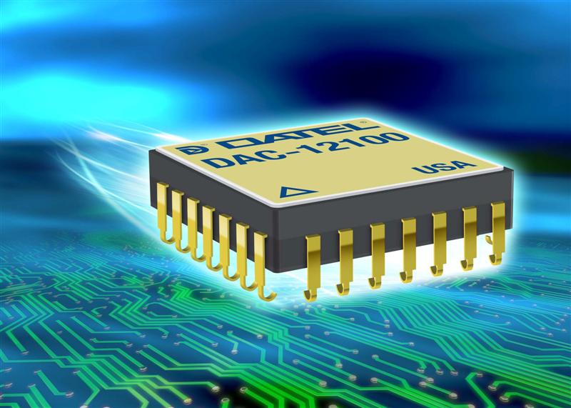 Low cost, ultra-high speed 12-bit digital to analogue converter suits high reliability military and aerospace applications