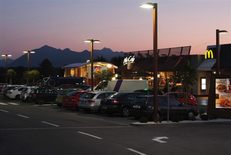 OSRAM illuminates McDonalds outdoor facilities with LEDs
