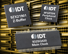 IDT Introduces Industry's Most Complete and Lowest-power Timing Solution for Intel's Romley Server Platform