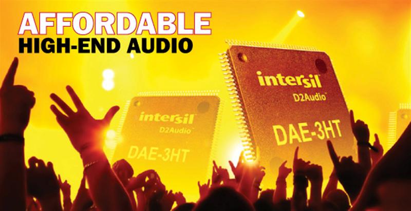 Intersils New Processor Helps Audio Manufacturers Satisfy #1 Consumer Demand