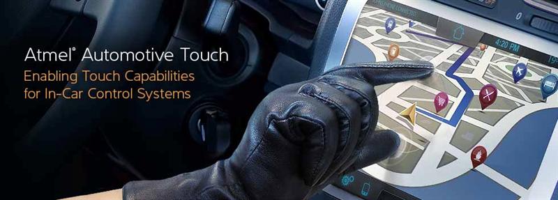 Atmels maXTouch Controllers Enable Touch Capabilities for In-Car Control Systems