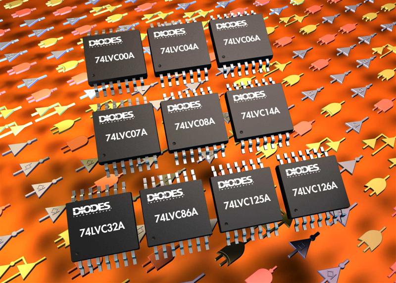 Diodes Inc. Expands General-Purpose Low-Voltage CMOS Logic Family for Wide Application Range