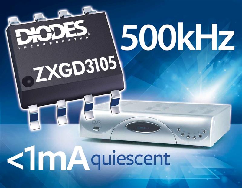 MOSFET Controller from Diodes Incorporated Enables PSUs to Exceed Energy Star Efficiency Goals