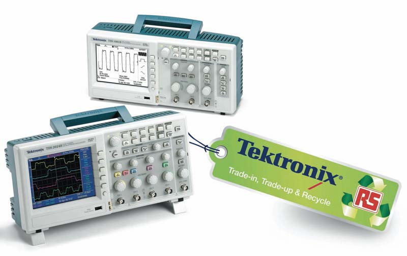 RS Components launches exclusive trade-in offer on Tektronix test and measurement equipment