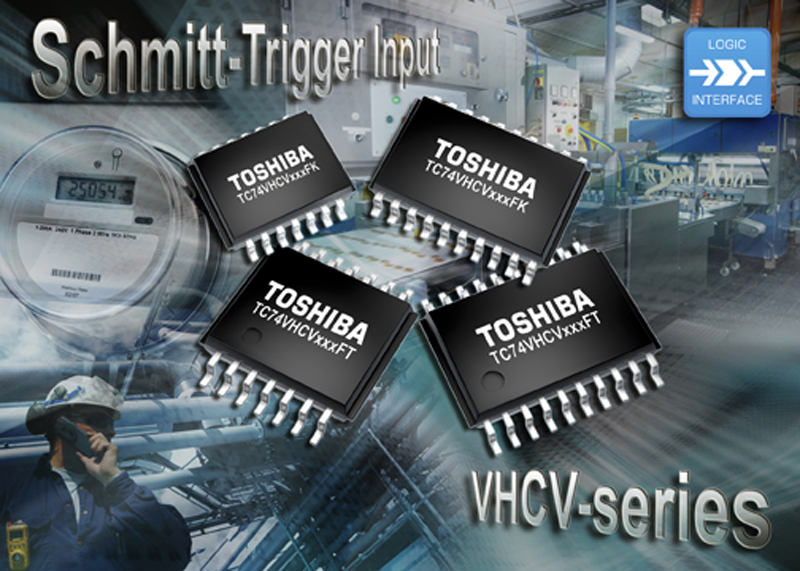 Toshiba Electronics expands CMOS logic IC family with new output power down protection and Schmitt trigger input series