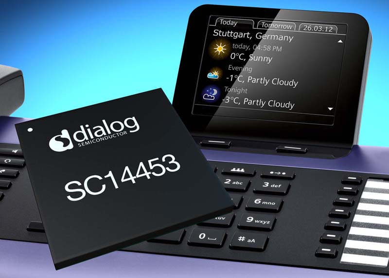 Dialog Semiconductor Extenda Green VOIP IC Family to Address High End Phones