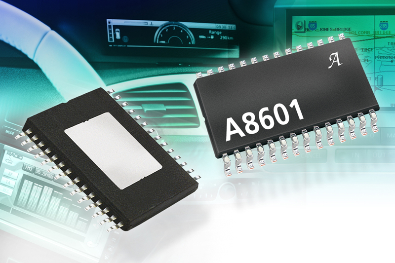 Multi-output voltage regulator IC for LCD display bias in automotive infotainment applications