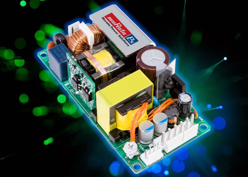 Murata Power Solutions launches highly efficient compact 1U open frame 120 W AC/DC power supply