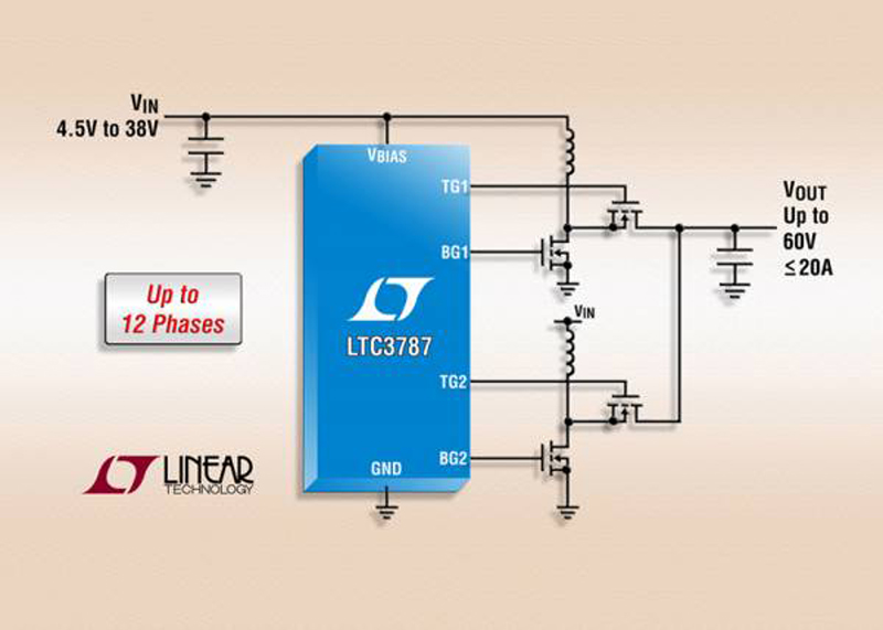 High Power PolyPhase Synchronous Boost Controller Features -55C to 150C Operating Junction Temperature Range