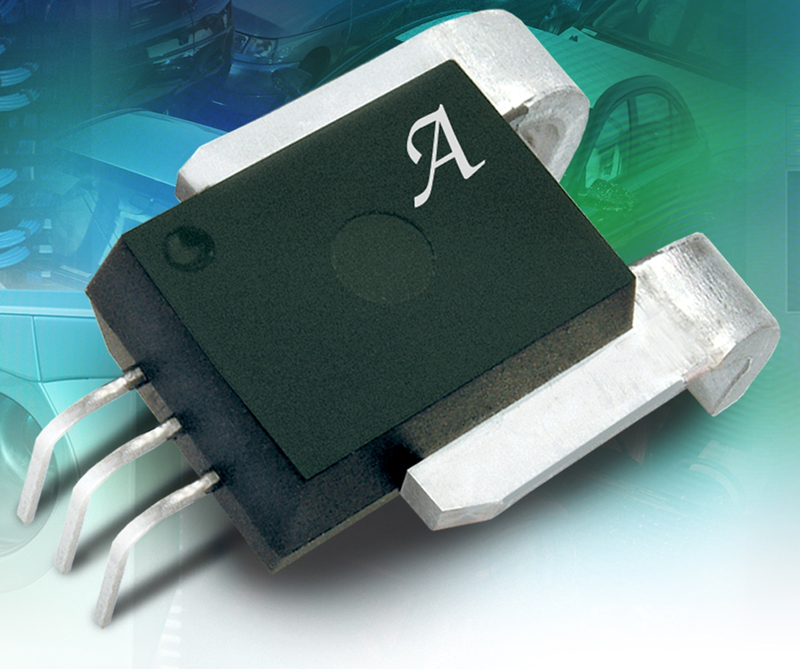 High-current/high-temperature linear Hall-effect current sensor IC is optimised for 3.3 V operation