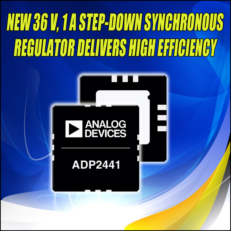 36-V, 1-A Step-Down Synchronous Regulator Simplifies Intermediate Power Bus and Point-of-Load Power Designs