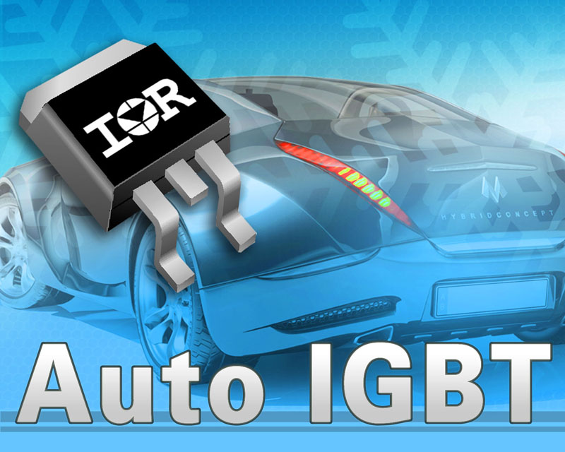 IRs Automotive-Qualified 600V Trench IGBTs in D2Pak Delivers High Power Density in Hybrid and Electric Vehicle Applications
