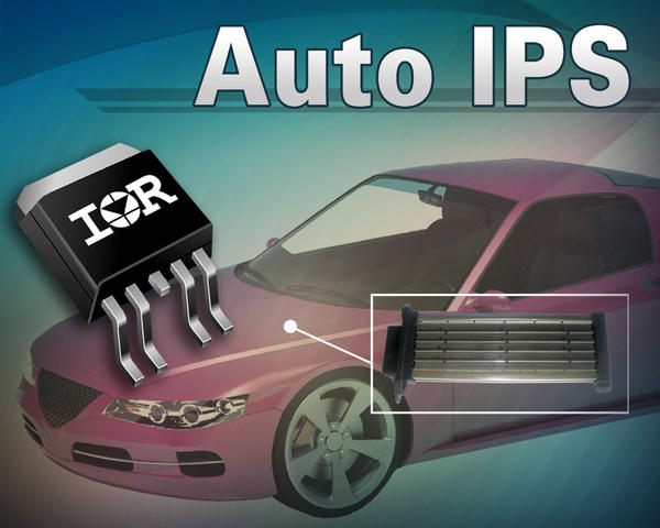 IR introduces AUIR3320S intelligent power switch for auto PTC heaters